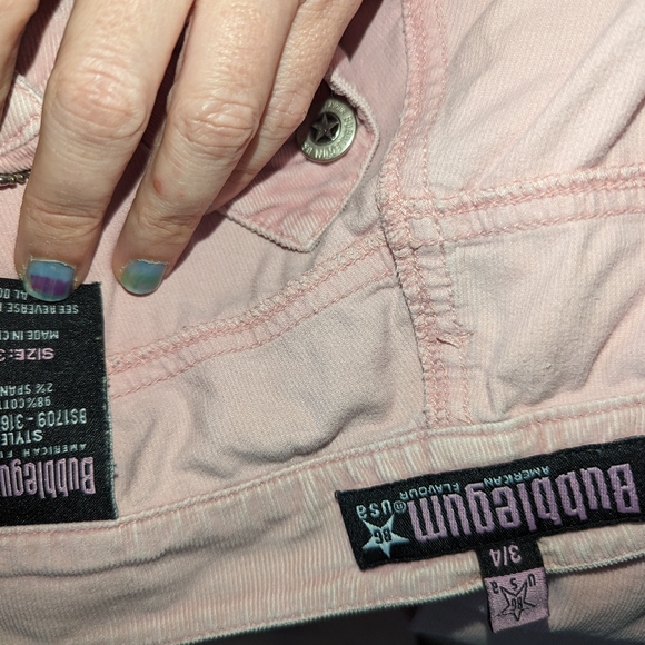 Pink cargo pants size 3/4 - Picture 4 of 5